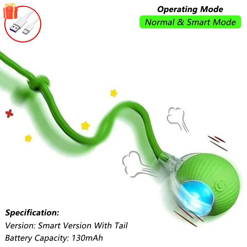 Smart Rolling Cat Toy Your Kitty Active & Happy!