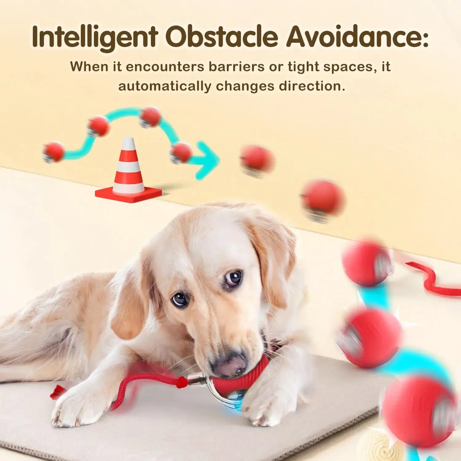 Smart Rolling Cat Toy Your Kitty Active & Happy!