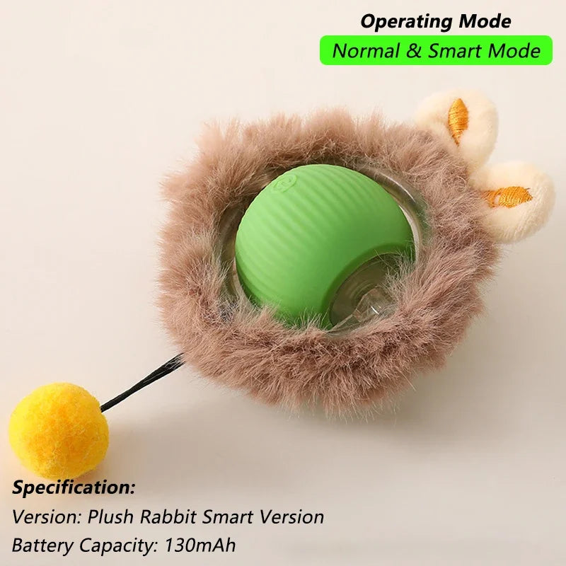 Smart Rolling Cat Toy Your Kitty Active & Happy!
