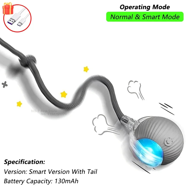 Smart Rolling Cat Toy Your Kitty Active & Happy!