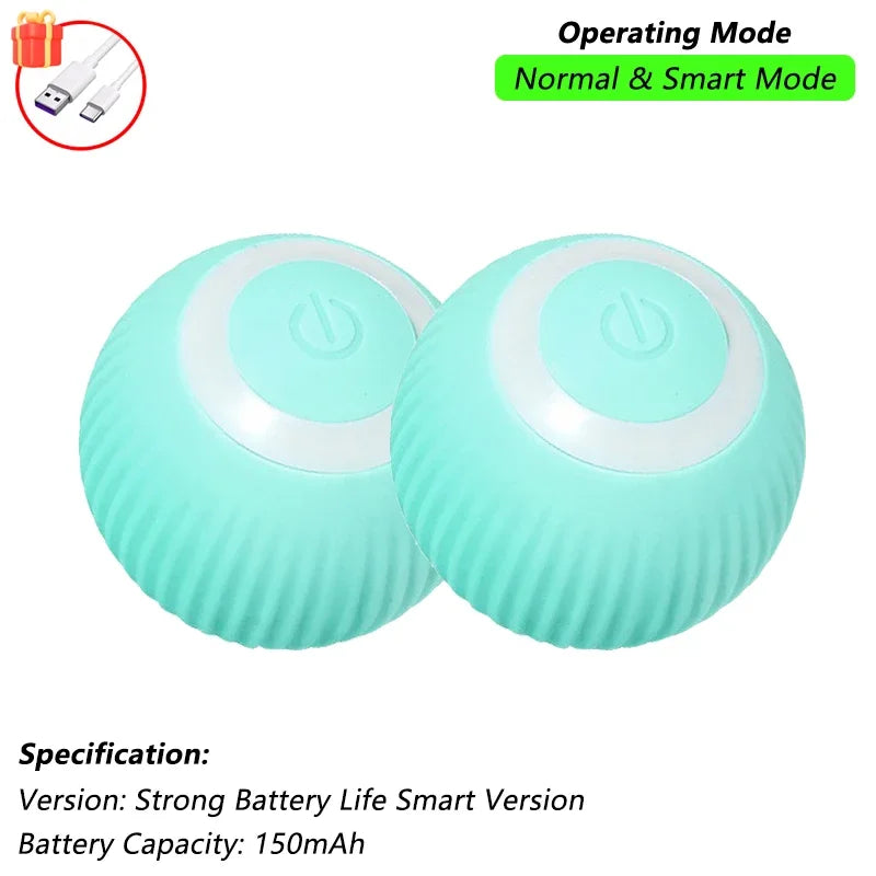 Smart Rolling Cat Toy Your Kitty Active & Happy!