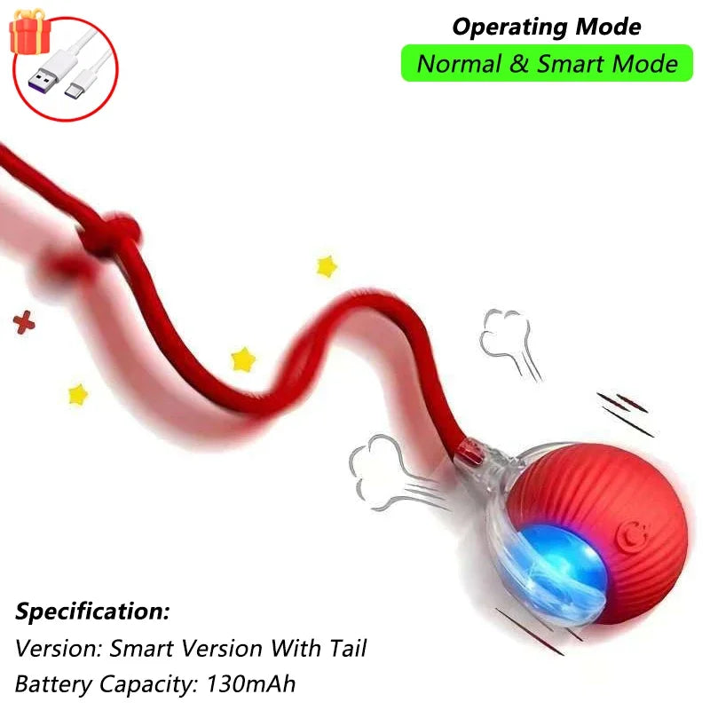 Smart Rolling Cat Toy Your Kitty Active & Happy!