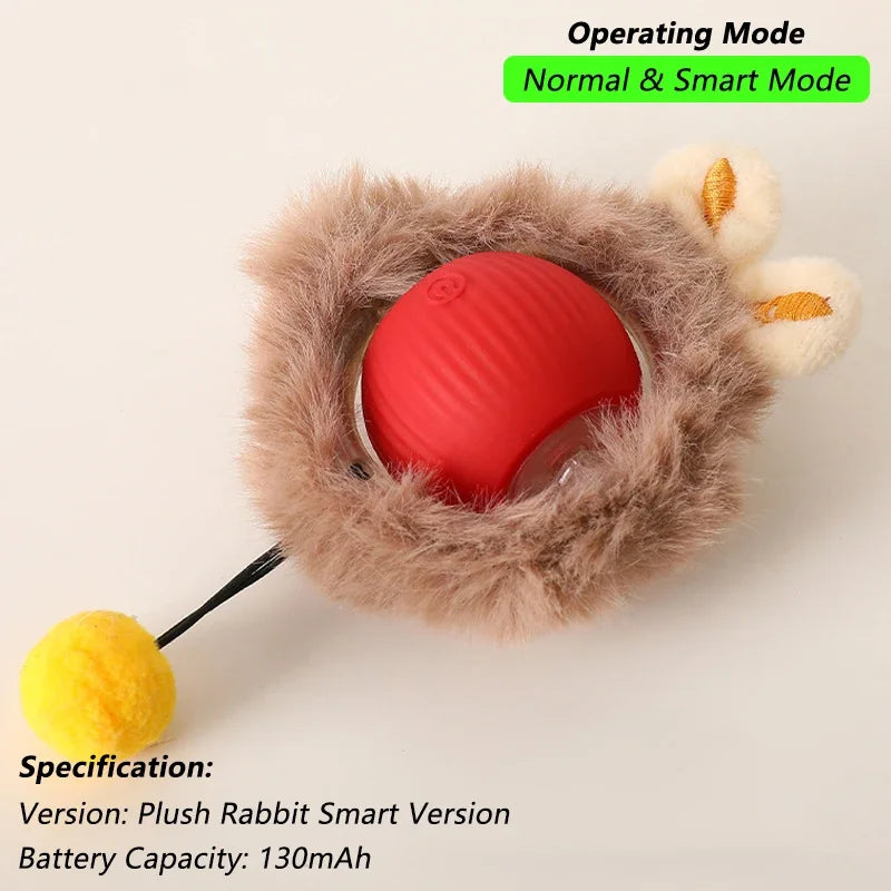 Smart Rolling Cat Toy Your Kitty Active & Happy!