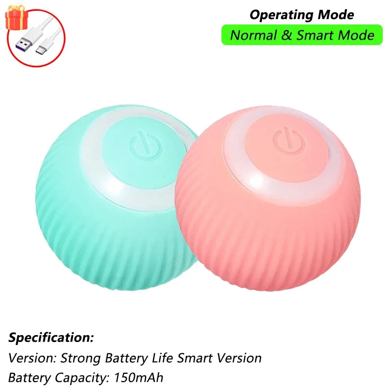 Smart Rolling Cat Toy Your Kitty Active & Happy!
