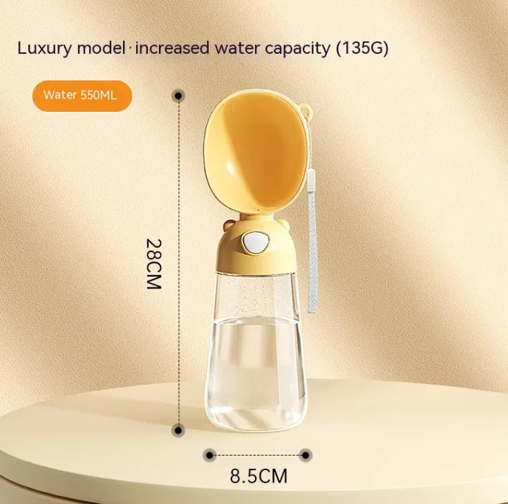 Portable 2-in-1 Bottle for Dogs - Smart Water Bottle for Walks