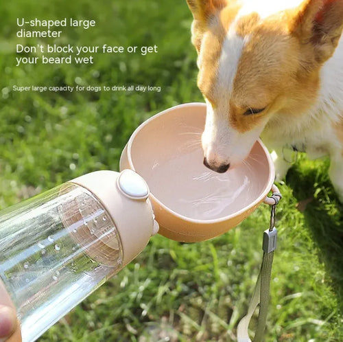 Portable 2-in-1 Bottle for Dogs - Smart Water Bottle for Walks